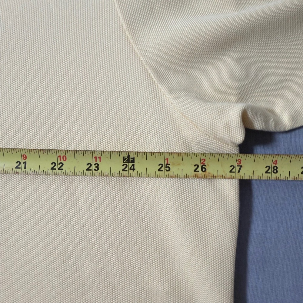 Tommy Bahama Polo Shirt Mens 3XL Yellow Excellent Supima Cotton Marlin Logo - Picture 7 of 12